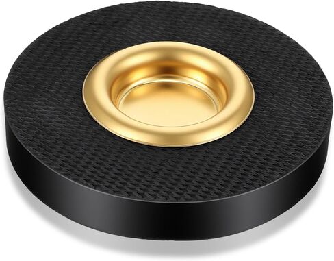 Cello Rock Stop, Cello Endpin Rest for Floor Protector Rock Stop Endpin Stand Holder with Reinforced Brass Cup and Nylon Mat Anti-Slip Base for Enhanced Stability During Practice and Performances in Saudi Arabia