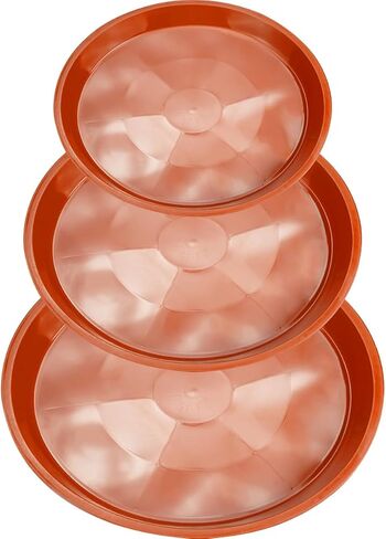 Reusable Mold Tray for Stepping Stone 3 Size Soft PlasticCement Molds for Concrete and Stained Glass Round in Kuwait