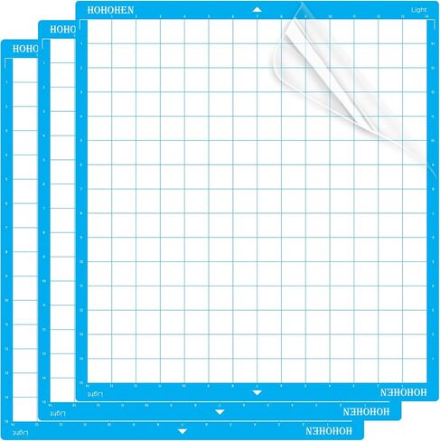 Cutting Mats for Silhouette Cameo 4 Plus and Cameo 5 Plus,14x15 Inch 3 Pack Variety Tack Adhesive Sticky Durable Long-lasting Replacement Cut Mat for Cameo Plus Machine in Saudi Arabia