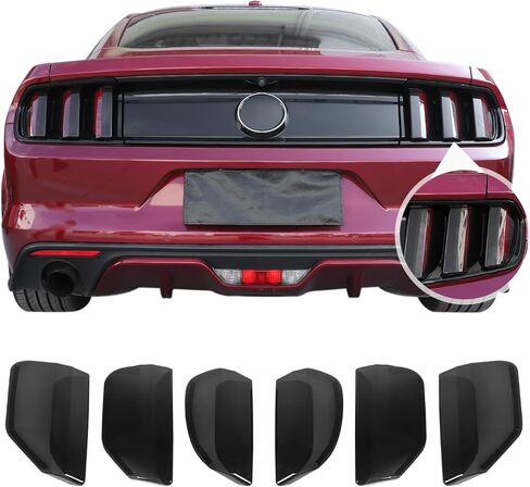 Jecar Smoked Tail Light Cover Cover Ford for Ford Mustang 2018-2023 in Kuwait