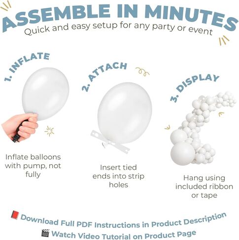 هالوين بالون جارلاند جارلاند أكيز - 98 PCS الأسود والبرتقالي والأخضر واللاحق البنفسجي + الخفافيش ، والبالونات اليقطين وبو مع الإكسسوارات - ديكور الحفلات العصبي - DIY Kit by Vellax® in Kuwait