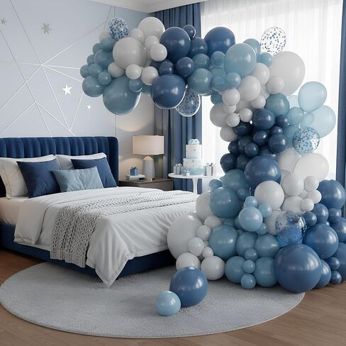 هالوين بالون جارلاند جارلاند أكيز - 98 PCS الأسود والبرتقالي والأخضر واللاحق البنفسجي + الخفافيش ، والبالونات اليقطين وبو مع الإكسسوارات - ديكور الحفلات العصبي - DIY Kit by Vellax® in Kuwait