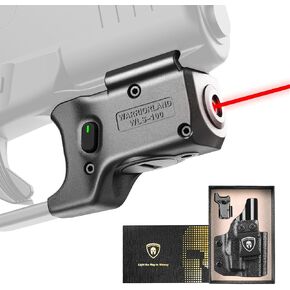 WARRIORLAND Red Laser Sight Fit Glock 43X MOS مع حافظة كيديكس، أول شعاع أحمر مع مؤشر الطاقة، حمل IWB، اليد اليمنى، WLS-100 مع حافظة G43X MOS in Kuwait