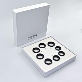 Smart Ring for Women Men Fitness Tracker with Blood Pressure,Heart Rate,Sleep Monitoring,Step Counting,for iPhone and Android,Waterproof Smart Blood Pressure Monitor (Sizing Kit 6-14) in Saudi Arabia