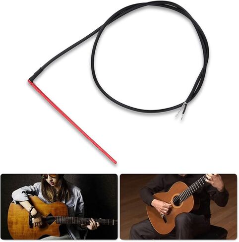 Guitar Piezo Pickup, Sensitive Under Saddle Guitar Transducer, 1Pc Bridge Pickup for Folk, Classic, Acoustic Guitars in Saudi Arabia