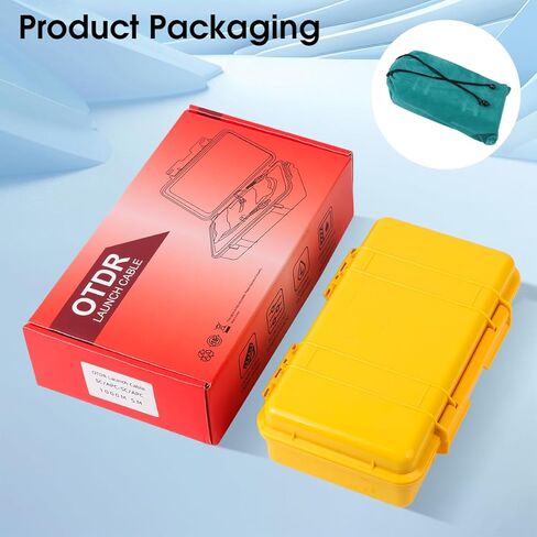 OTDR تشغيل كابل Cable Box SC/APC إلى LC/UPC الوضع المفرد 1000 متر الألياف البصرية OTDR OTDR الحبل الميت Eliminator تمديد الألياف الألياف البصرية بصري أداة in Kuwait