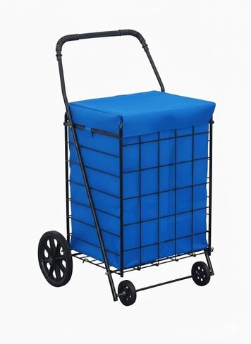 TM Jumbo Liner, Blue, 24" x 18" x 15" - Fits Large Shopping Carts in Saudi Arabia