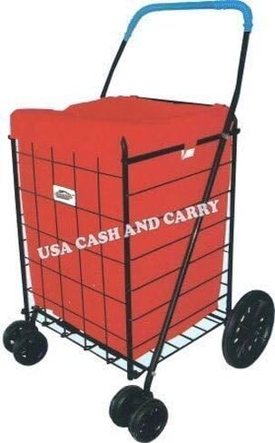 TM Jumbo Liner ، Blue ، 24 "× 18" × 15 " - يناسب عربات التسوق الكبيرة in Kuwait