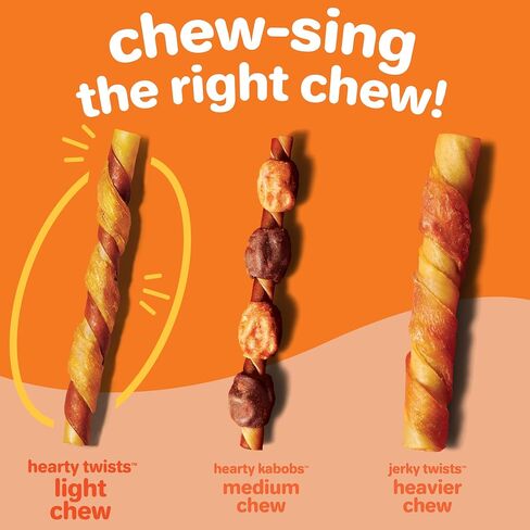 Hartz Oinkies Chew Bones with Real Chicken Breast, Rawhide Free Dog Treats, Highly Digestible Dog Chews, 25 Count in Saudi Arabia