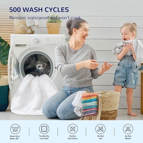وسادة حماية مرتبة سرير الأطفال المقاومة للماء من SLEEP ZONE - غطاء مرتبة أطفال مبطن ومجهز مقاس 28 بوصة × 52 بوصة - وسادة مرتبة ناعمة قابلة للتنفس للأطفال الصغار بدون ضوضاء - جيب عميق 14 بوصة in Kuwait