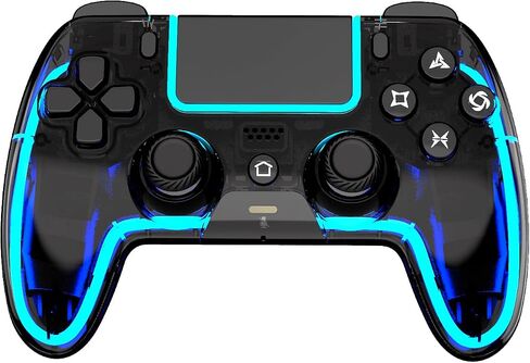 BETMI Wireless Controller for PS5, Pro/Slim/MAC/Android/Steam Deck, X-input for PC, Dual Vibration, Marco/Turbo, 3.5mm TRRS Stereo Jack, Accel & Gyro(6-Axis), Mute, Sensor Calibration(Black) in Kuwait