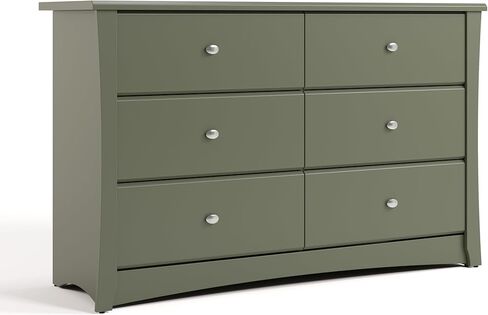 STORKCRAFT Crescent Dresser, 33.5x53.4x16.8 Inch (Pack of 1), Black in Kuwait