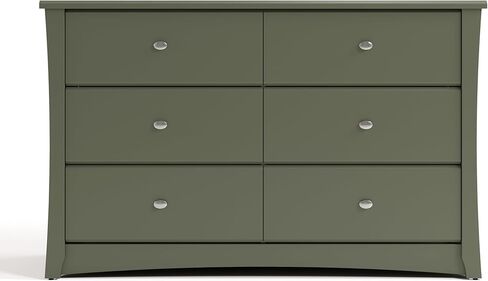 STORKCRAFT Crescent Dresser, 33.5x53.4x16.8 Inch (Pack of 1), Black in Kuwait