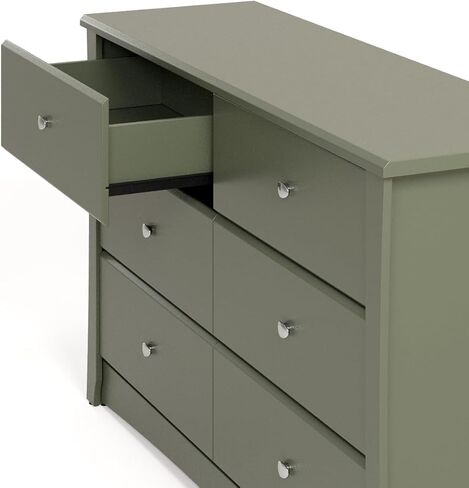 STORKCRAFT Crescent Dresser, 33.5x53.4x16.8 Inch (Pack of 1), Black in Kuwait