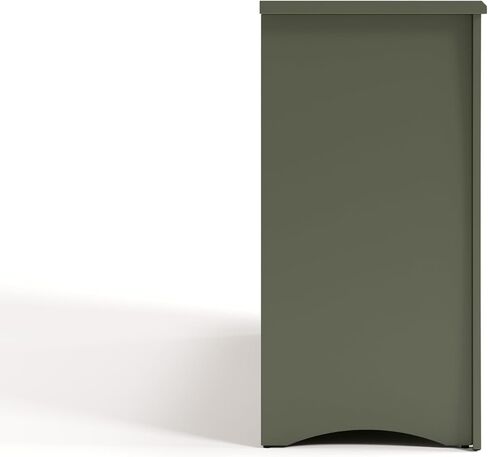 STORKCRAFT Crescent Dresser, 33.5x53.4x16.8 Inch (Pack of 1), Black in Kuwait