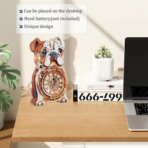 3D Wooden Puzzles for Adults Model Kit Detective Cat Clock, Mechanical Model Building Kits DIY Hobbies for Women Men, Vintage Wall Clock Puzzle Cat Lover Gifts for Adults Craft Gift Home Decor in Saudi Arabia