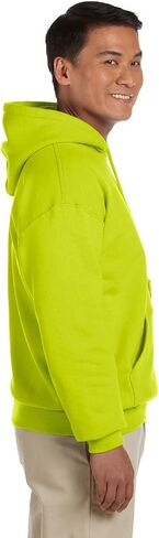 Hooded Pullover Sweat Shirt Heavy Blend 50/50 7.75 oz. by Gildan (Style# 18500) (XX-Large, Safety Green) in Saudi Arabia