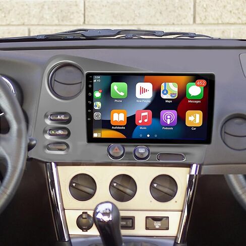Android 13 Car Radio for Toyota Matrix 2003-2004 وحدة الرأس ، 9 بوصة شاشة تعمل باللمس ستيريو بونتياك أجواء راديو ترقية Bluetooth 2 DIN Stereo Radio GPS Carplay Android wifi ahd camera camera swc swc in Saudi Arabia