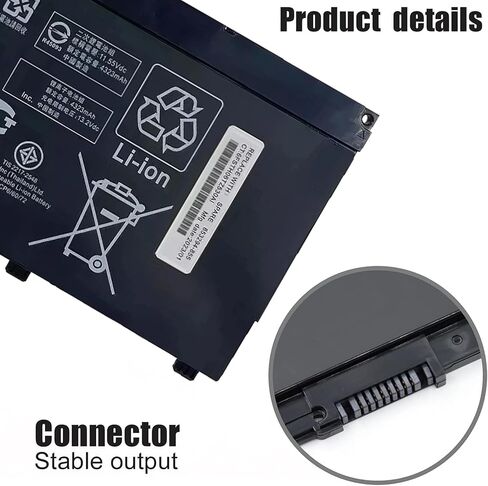 SR04XL 917724-855 Battery for HP Omen 15-CE0XX 15-DC0XX Series 15-CE009LA 15-CE015DX 15-DC0003LA 15-DC0051NR Pavilion 15-CB0XX 15-CX0XX 15-CB041NR 15-CX0056WM for hp Battery 917724-855 in Saudi Arabia