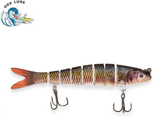 Bionic Swimming Lure Lifelike Fishing Glide Bait for Bass Trout Crappie Walleye Pike Bluegill Salmon in Saudi Arabia