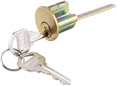 قفل حافة Deadbolt Deadbolt مع مفتاحين يناسب معظم الباب العتيقة في الذهب في النهاية 2 مجموعات in Kuwait