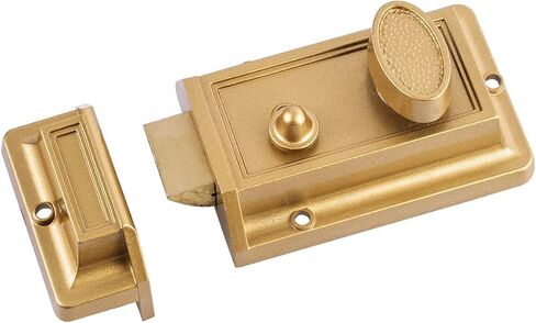 قفل حافة Deadbolt Deadbolt مع مفتاحين يناسب معظم الباب العتيقة في الذهب في النهاية 2 مجموعات in Kuwait