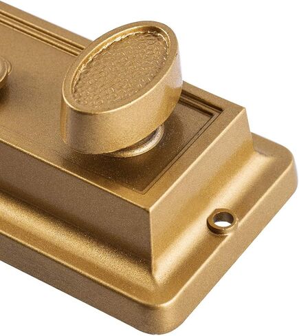 قفل حافة Deadbolt Deadbolt مع مفتاحين يناسب معظم الباب العتيقة في الذهب في النهاية 2 مجموعات in Kuwait