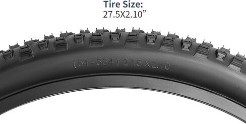 YUNSCM 2-PCS 27.5" إطارات الدراجة الجبلية 27.5 x 2.10/54-584 60TPI متوافقة مع إطارات الدراجات 27.5x1.95 27.5x2.0 27.5x2.10 27.5x2.125 (Y-564) in Saudi Arabia