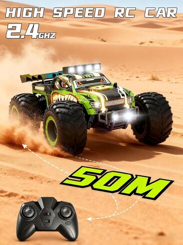 RC جهاز التحكم عن بعد سيارة Cybertruck لعبة ، لعبة سيارة الشرطة 2.4 جيجا هرتز ، أضواء LED ، بطاريتين قابلة لإعادة الشحن ، هدية مثالية للفتيان الفتيات الذين تتراوح أعمارهم بين 3 سنوات in Kuwait