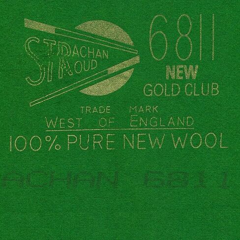 Strachan 6811 New Club Snooker Table Cloth English Green in Saudi Arabia