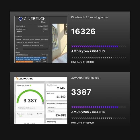 E4 Mini PC Ryzen 5 3550H ، LAN المزدوج ، 16 جيجا بايت DDR4 ، 1 تيرابايت SSD ، مجهزة 11 أجهزة كمبيوتر سطح مكتب ، WiFi 5 ، BT 5.0 in Kuwait