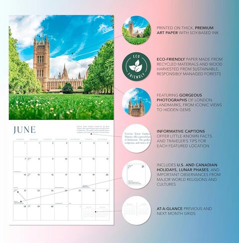 Scotland Calendar 2026 | Scotland: The Land of Burns | 12" x 24" Scottish Travel Wall Calendar 12 Month | Marble City Press | Isle of Skye, Glen Coe, Scots, Robert Burns Poetry | 2026-2027 Calendar | Small Family Owned Business | Sustainable Plastic Free  in Saudi Arabia