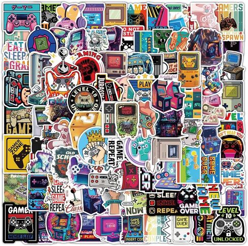 106pcs ملصقات الرياضيات والعلوم - هدايا مضحكة للنساء والرجال ، ملصقات الفينيل لأجهزة الكمبيوتر المحمولة وزجاجات المياه وأجهزة الكمبيوتر المحمولة in Kuwait