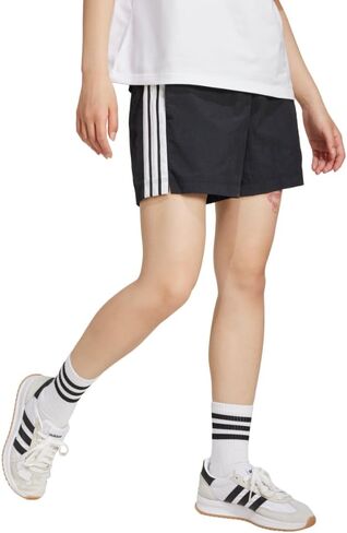 شورت أديداس أساسيات 3-Stripes منسوج للنساء in Kuwait