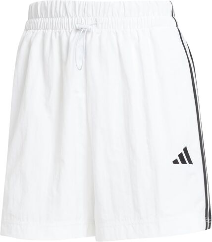 شورت أديداس أساسيات 3-Stripes منسوج للنساء in Saudi Arabia