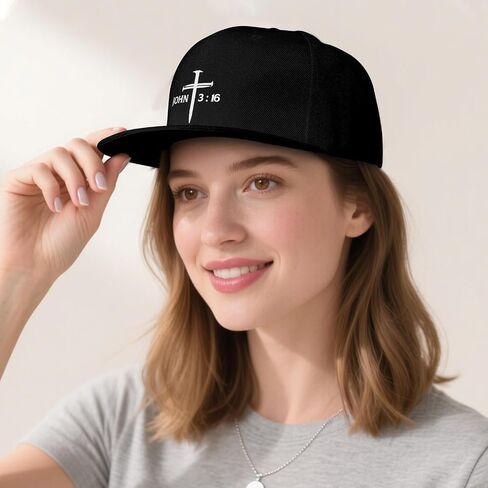 Baseball Cap Hip Hop Snapback Hat Brim Panel Unisex Dad Caps Flat Classic Adjustable Style Hats for Men Women White in Saudi Arabia