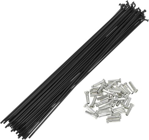 14G J Bend المتحدث باسم الدراجة 14G 220 مللي متر طول المتحدث عجلة الدراجة مع الحلمة ل المتحدث عجلة MTB أسود 45 الصلب 36 مجموعة in Kuwait