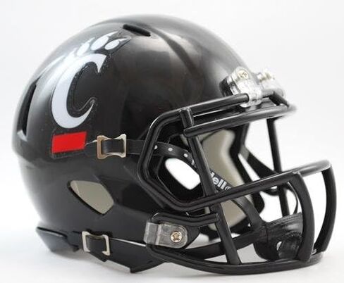Sports Memorabilia Cincinnati Bearcats Riddell Speed Mini Football Helmet - College Mini Helmets in Saudi Arabia