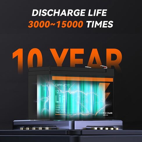 48V 100Ah Lithium LiFePO4 Battery with LCD Monitor & Mobile APP,Built-in Smart 100A BMS,With 4000+ Deep Cycle, for RV，Trolling Motors, Marine, Solar and Off Grid Living in Saudi Arabia