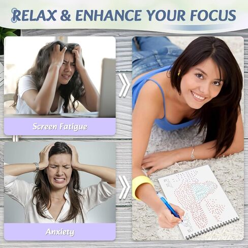 Coloring Book for Adults Relaxation, 24 Pages Adult Coloring Books for Women Stress Relief, Spiral Bound Coloring Books, Relaxing Gift for Women, Hardcover Coloring Book of Melanin Magic in Saudi Arabia