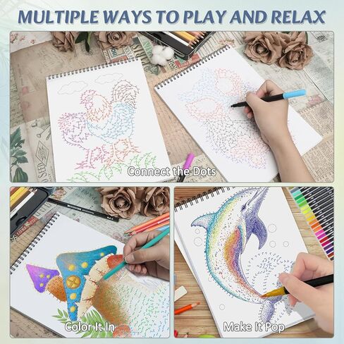 Coloring Book for Adults Relaxation, 24 Pages Adult Coloring Books for Women Stress Relief, Spiral Bound Coloring Books, Relaxing Gift for Women, Hardcover Coloring Book of Melanin Magic in Saudi Arabia