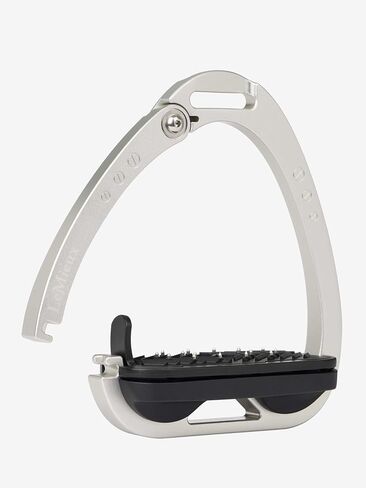 LeMieux Vector Control Stirrup - New Generation - Spring Loaded Hinged Arm - Cross Track Grip Surface in Saudi Arabia