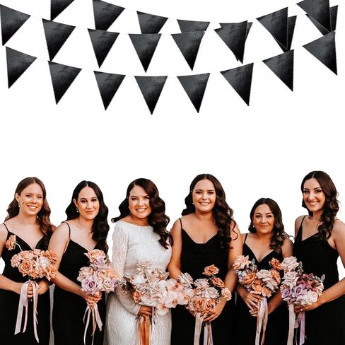 Zwiebeco 39ft Navy Blue Silver Glitter Fabric Fabric Banting Banner Banner Banngle Banner Banner for Birthday Wedding Baby Shower Treed Ahoy Achor secorts party scensions supplies in Kuwait