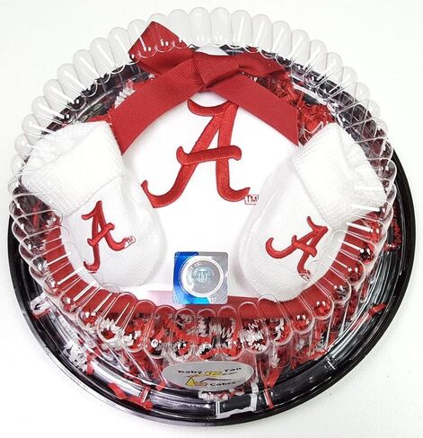 University of Alabama Crimson Tide Piece of Cake Baby Set in Saudi Arabia