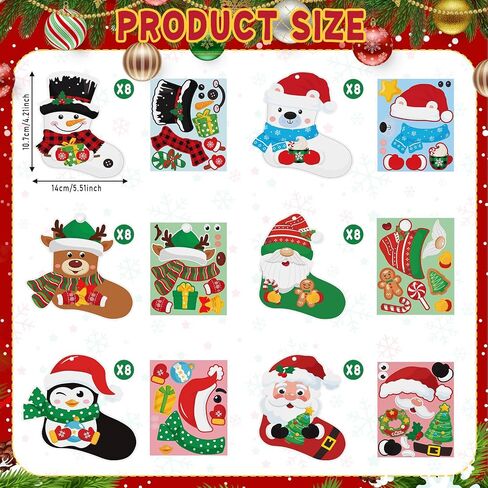 Fuutreo 48 Packs Summer Craft Kits Make Your Fish Tank Stickers DIY Ocean Animals Craft تحت ملصقات البحر للأنشطة الفنية الصيفية. in Saudi Arabia