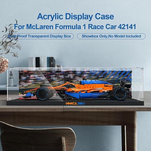 Clear Acrylic Display Case for Lego 42206 Oracle Red Bull Racing RB20 F1 Car– Dust-Proof Protective Showcase Box (Lego Set NOT Included) in Saudi Arabia