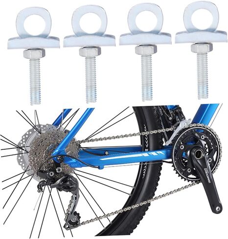 OUNONA 20pcs Adjustable Bike Chain Tensioners Durable Chain Adjuster for Bmx Folding and Mountain Bikes Prevent Slack Easy to Use Hand Tool in Saudi Arabia