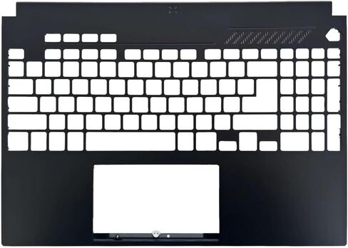 راجع جديد متوافق مع ASUS TUF Gaming A16 FA617NS FA617XS FA617XT (غطاء مسند الحالات العلوية الأسود وغطاء العلبة السفلية السوداء منخفضة) in Kuwait