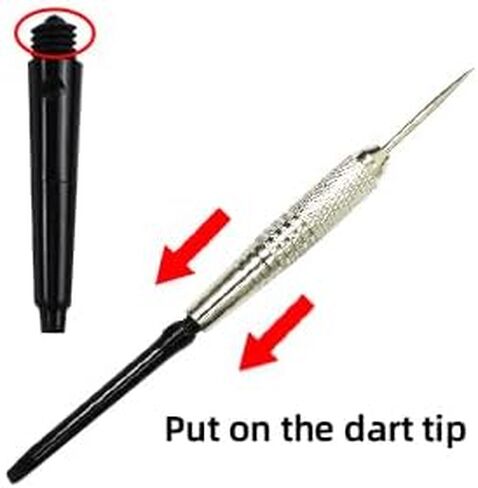 Nylon Dart Shaft, Dart Replacement Parts, Durable, Portable, Good Toughness, Black, White, Red, Blue, 27mm, 35mm, 45mm in Saudi Arabia