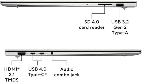 ASUS Zenbook S 16 Laptop, 16" 3K OLED Touchscreen Laptops Computer, AMD 10-core Ryzen AI 9 365, 24GB DDR5 • 1TB SSD • WiFi 7, Backlit KB, Win 11 Pro w/Copilot, Seibosfy in Saudi Arabia
